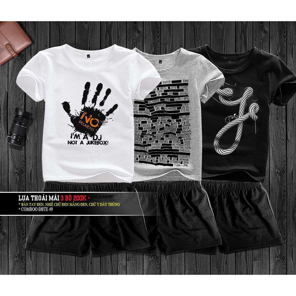 AQ ⚡️ Freeship ⚡️ - Cho Bé Yêu ❤️ Quần Áo Nam Trẻ Em Cotton Co Giãn Mềm Mịn Trending 2020