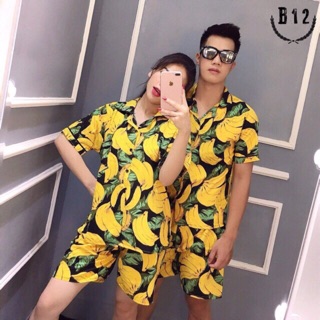 Bộ quần áo hoa quả đi biển cực HOT B0062
