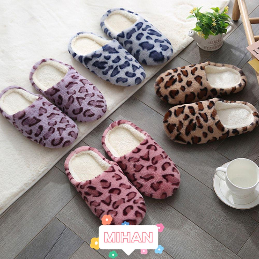Đôi dép đi trong nhà đế mềm chất liệu cotton và nhung giữ ấm vào mùa đông nhiều màu tùy chọn cho nam và nữ