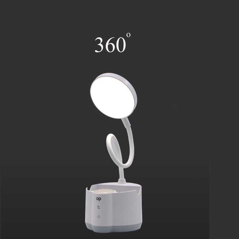 ĐÈN Bàn HỌC DP 6055, sạc tích điện ,đèn led đọc sách chống cận cho trẻ học sinh Có Giá Đỡ Điện Thoại