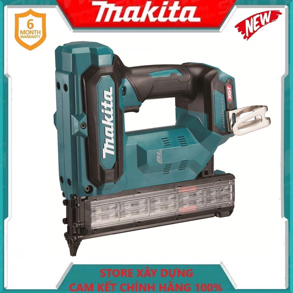 MÁY BẮN ĐINH DÙNG PIN 40V MAX 40MM BL MAKITA FN001GZ02- HÀNG CHÍNH HÃNG