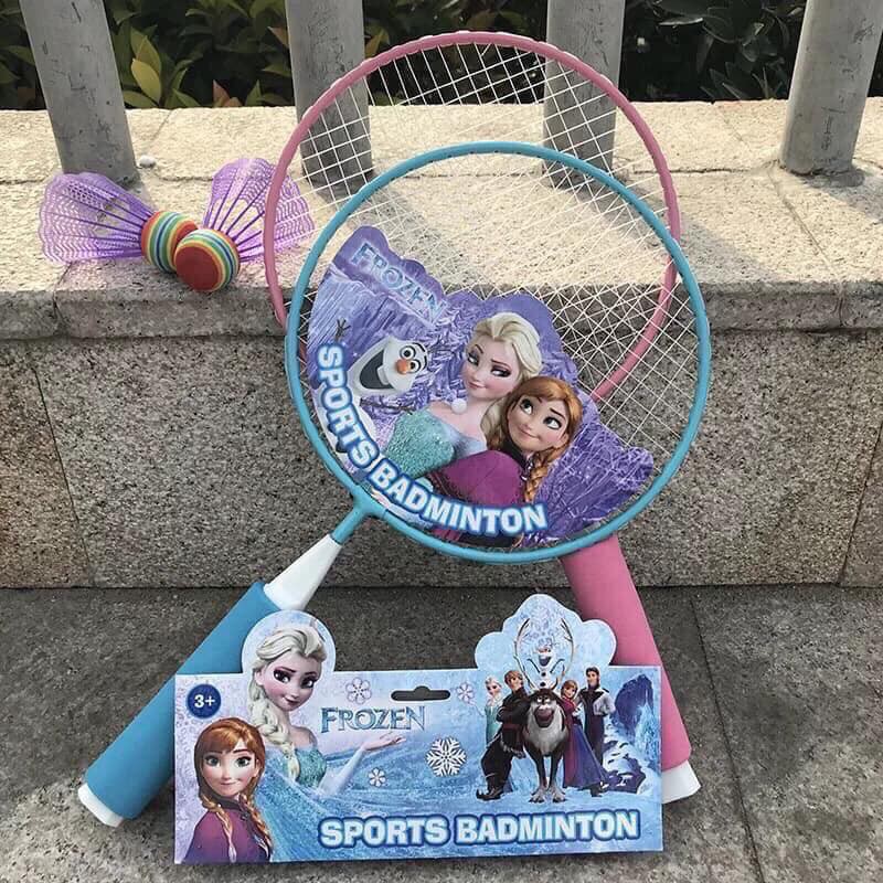 Vợt cầu lông đồ chơi ngoài trời cho bé sét 2 vợt kèm 2 cầu
