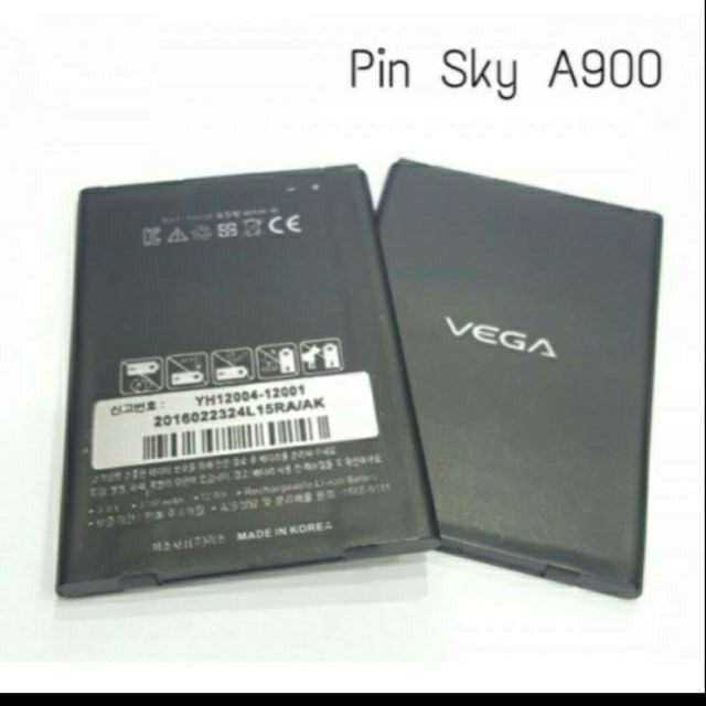 Pin điện thoại dành cho sky A900 - BAT -7900M - (Zin LK loại tốt) Pin Lỗi 1 đổi 1