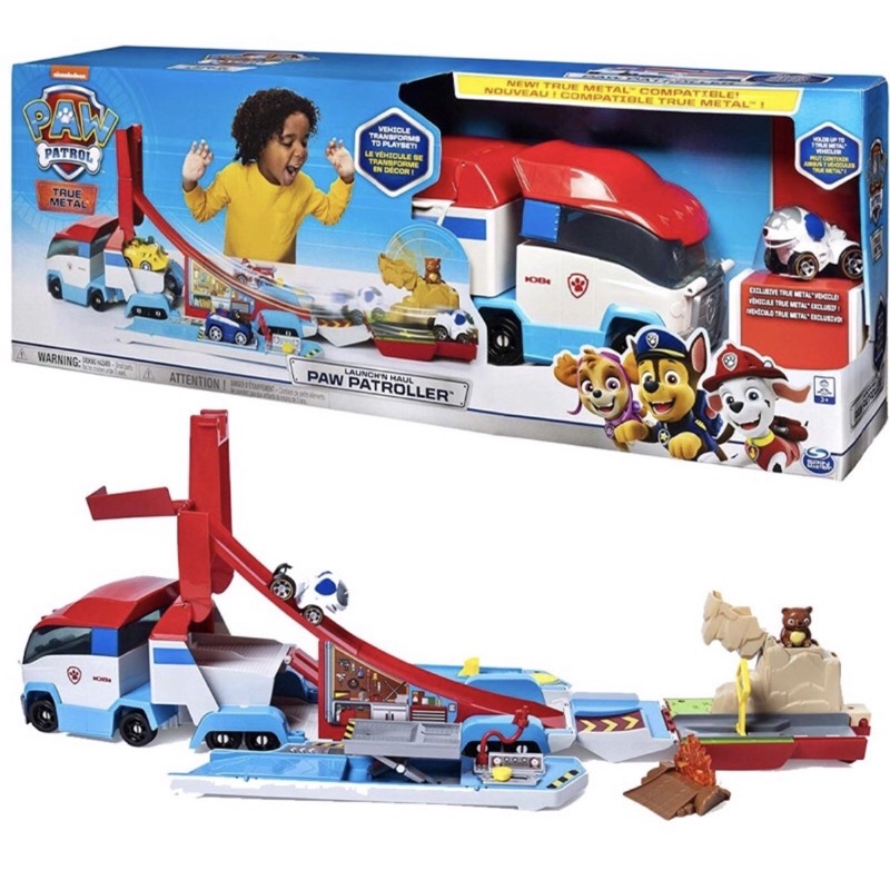 Set đồ chơi xe Paw Patrol cứu hộ big size