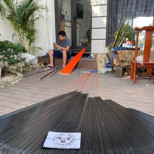 NAN CACBON ĐEN TRƠN 1,65M  - THÁNH CỐC