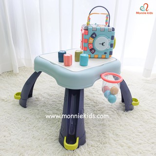 Bàn đồ chơi đa năng VivaKids kèm đồ chơi hình lập phương cho bé