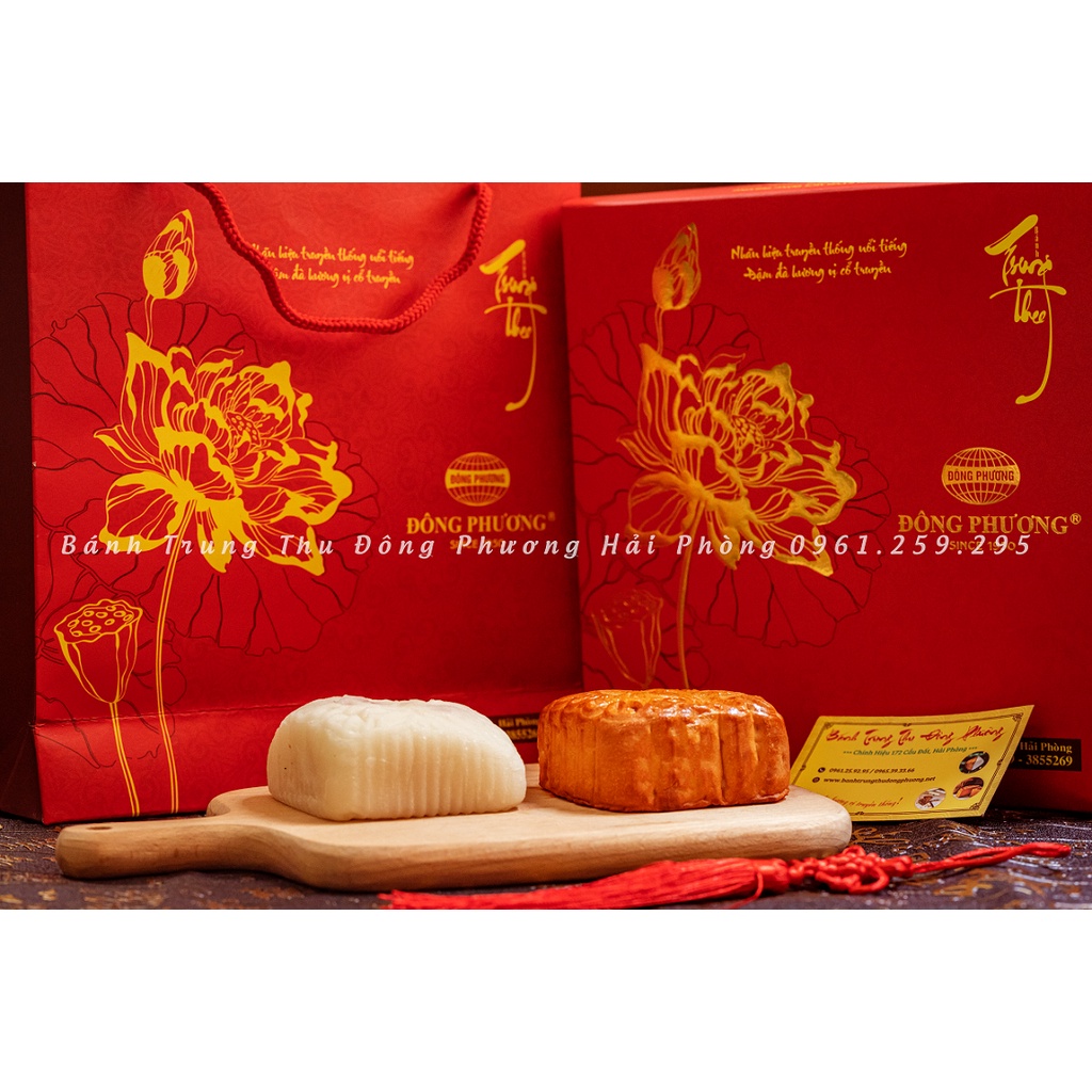 BÁNH TRUNG THU NƯỚNG DẺO ĐÔNG PHƯƠNG HẢI PHÒNG HƯƠNG VỊ TRUYỀN THỐNG CÁC LOẠI