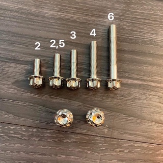 Ốc 8Li Salaya nhiều size gắn nhiều vị trí khác nhau