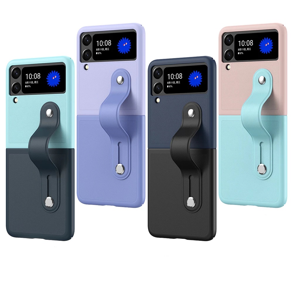 Bao Da Điện Thoại Siêu Mỏng Thời Trang Cho samsung galaxy z flip 4 5 5g flip5 Ốp
