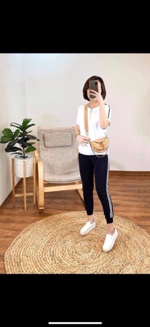 Bộ thun cotton 4 chiều vải thuần