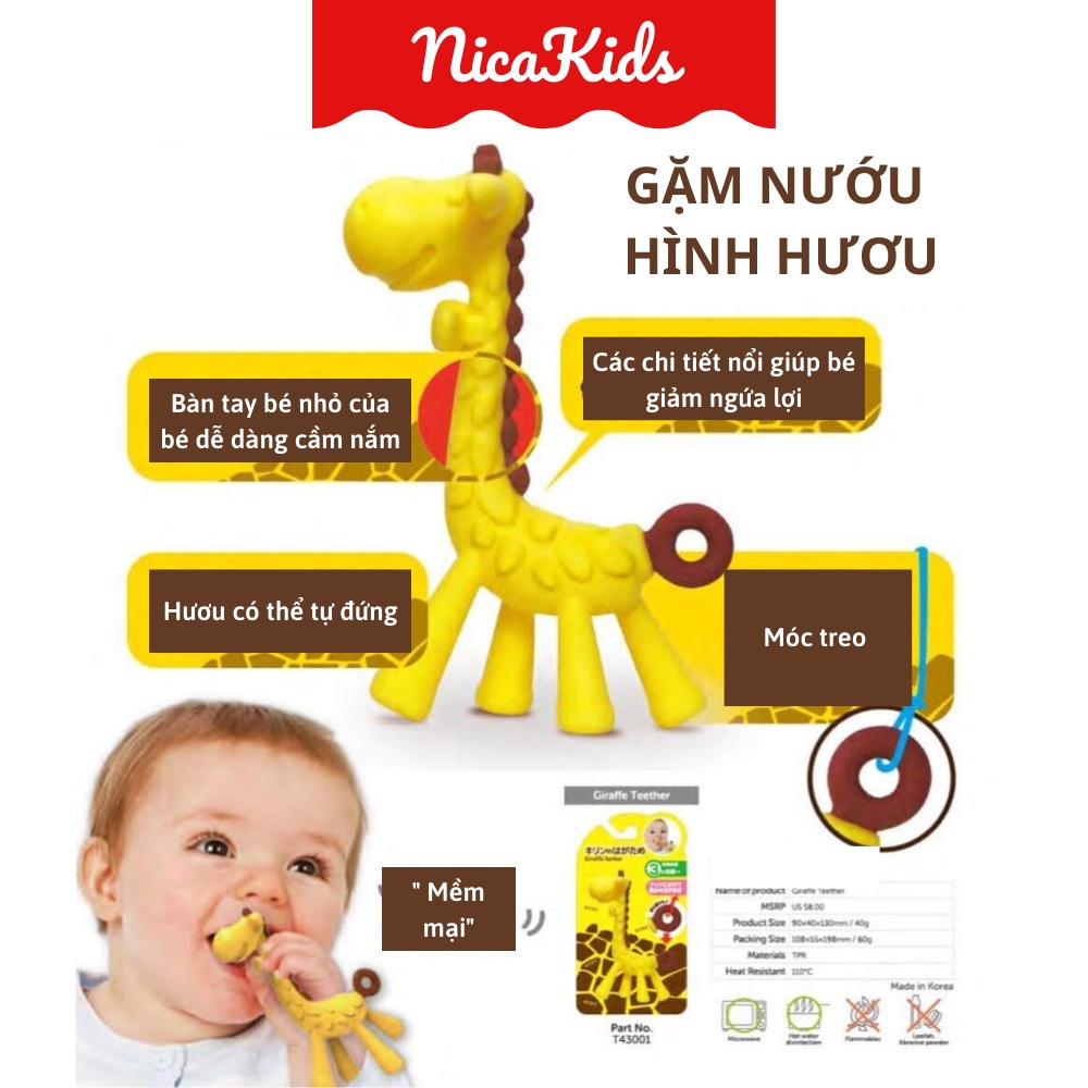 Gặm nướu hình Hươu cho bé