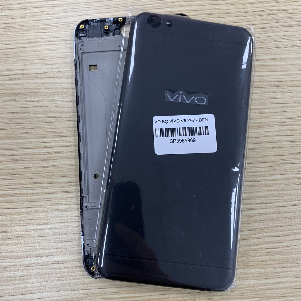 bộ vỏ vivo V5 / vivo Y67 - gồm lưng,sườn,phím,kính camera
