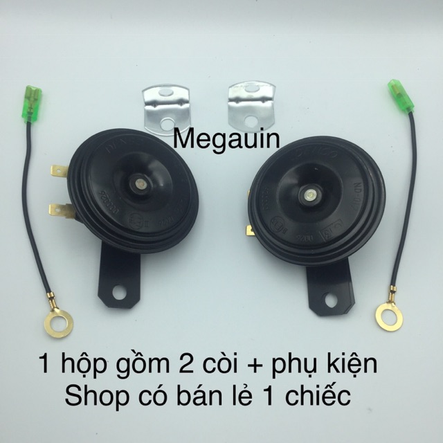 Còi đĩa Denso 12V lắp xe máy