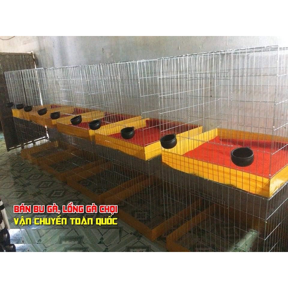 Lồng gà ghép 80 x 80 x 80 cm chưa có khay tôn