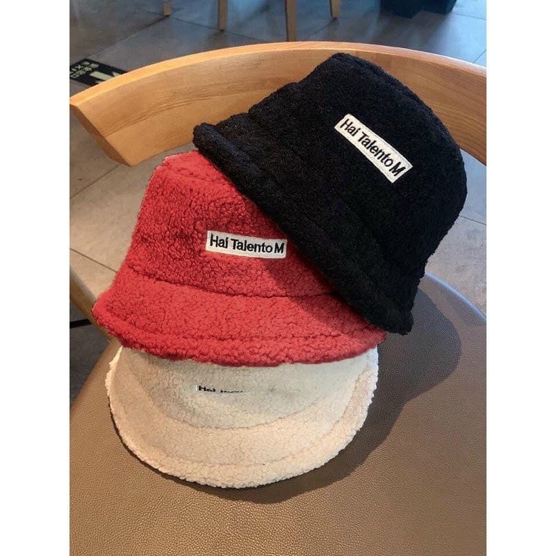 Mũ Bucket Lông Cừu Thời Trang Hàn Quốc Siêu Hot Hit 2020 | BigBuy360 - bigbuy360.vn