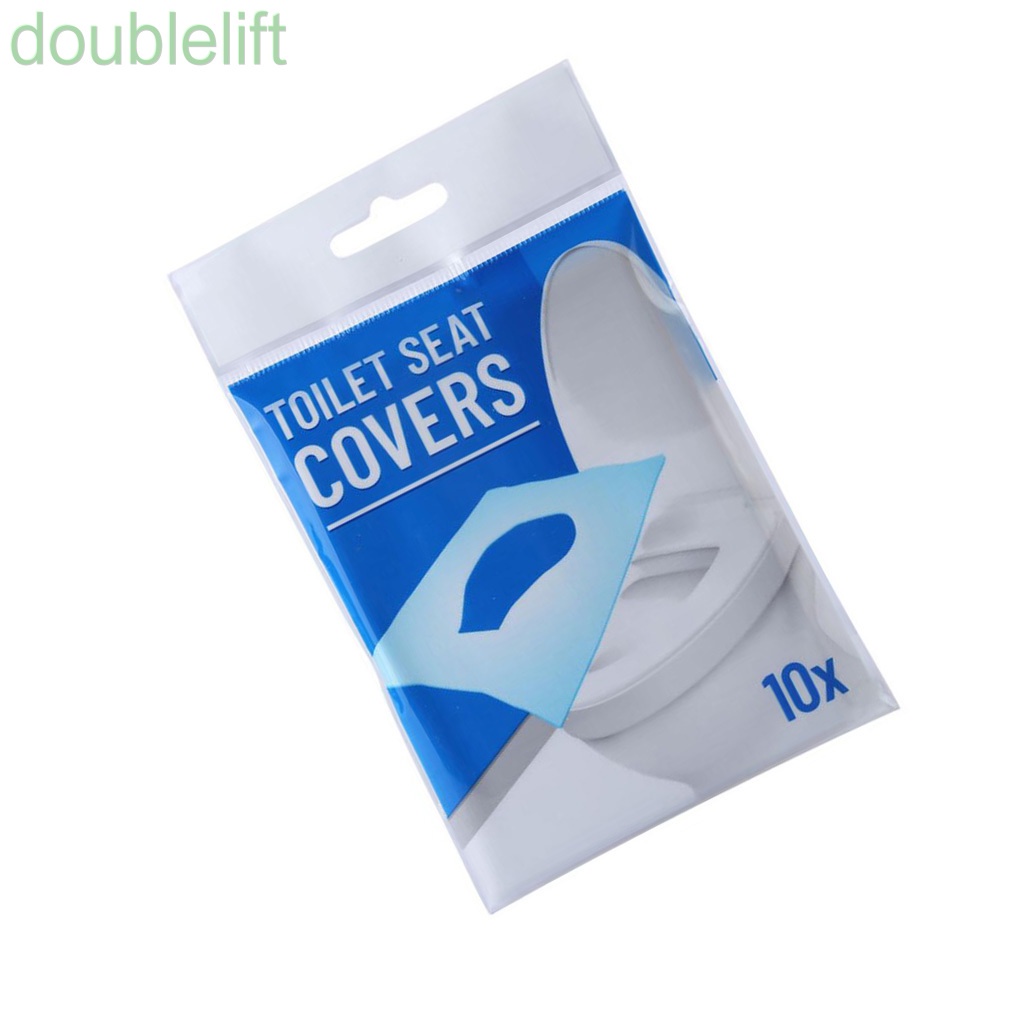 Bộ 10 vỏ bọc bệ ngồi toilet dùng một lần tiện dụng