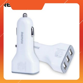 Hot- sạc xe hơi remax 3 cổng usb sale