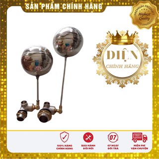 Phao cơ inox 304 , đồng thau phi 21, 27