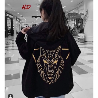ÁO KHOÁC KHÓA MŨ HADES SÓI_Đ95