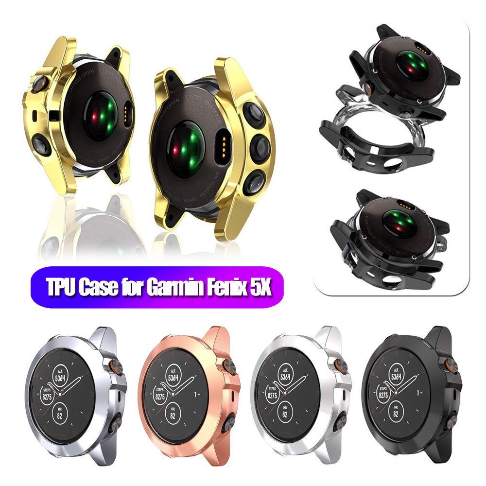 MYRONGVN Ốp Bảo Vệ Mặt Đồng Hồ Thông Minh Garmin Fenix 5X