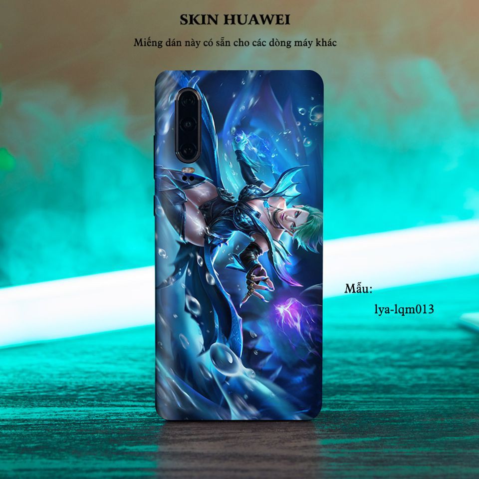 Skin dán cho các dòng điện thoại Huawei Mate 8 - Mate 9 /9 pro - Mate 10/10 pro in hình liên quân cực chất