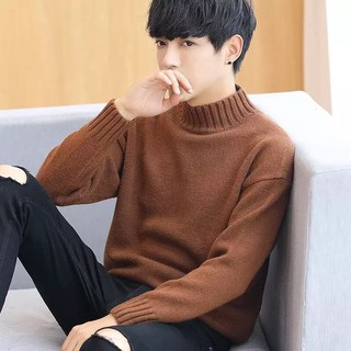 Áo len nam chất liệu mềm, mầu sắc đa dạng