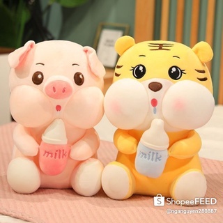 Gấu Bông♥️Freeship♥️Hổ Ôm BÌnh Sữa siêu cute