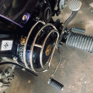 Inox bảo vệ lốc máy kiểng
