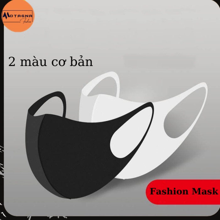 Khẩu Trang Vải 3D FASHION MASK Chống Ô Nhiễm Bụi Mịn, Chống Nắng Công Nghệ NHẬT BẢN KT03