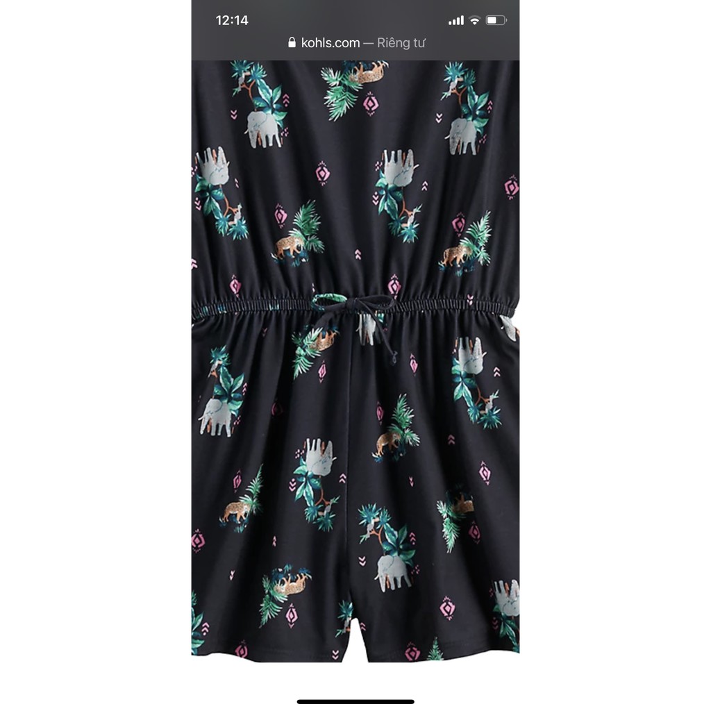 Bộ Jumpsuit R.omper M.udd Bé Gái