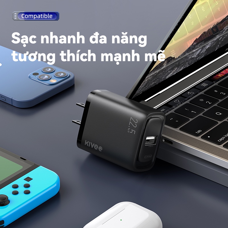 Củ Sạc Nhanh BASIKE 12W 22.5W 30W USB hỗ trợ Sạc Nhanh cho HUAWEI Samsung