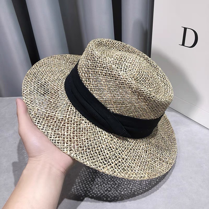 Mũ Cói Trendy Dây Đen💙