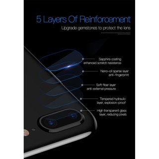 Dán cường lực và viền camera iphone X