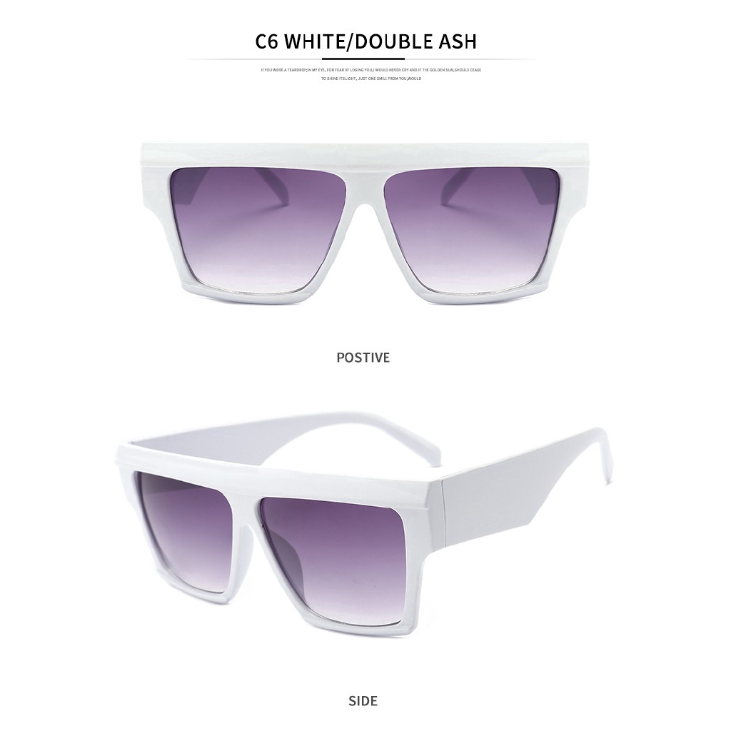 Kính mát gọng vuông bản to thời trang cho nữ Samjune