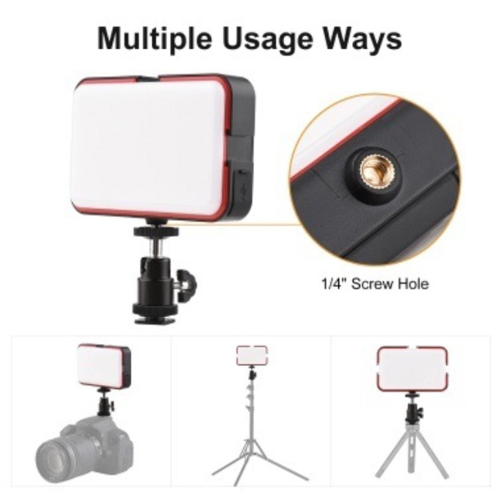 Selfie Mini Phone LED Lamp Portable Fill Light Built-in Battery For Phone