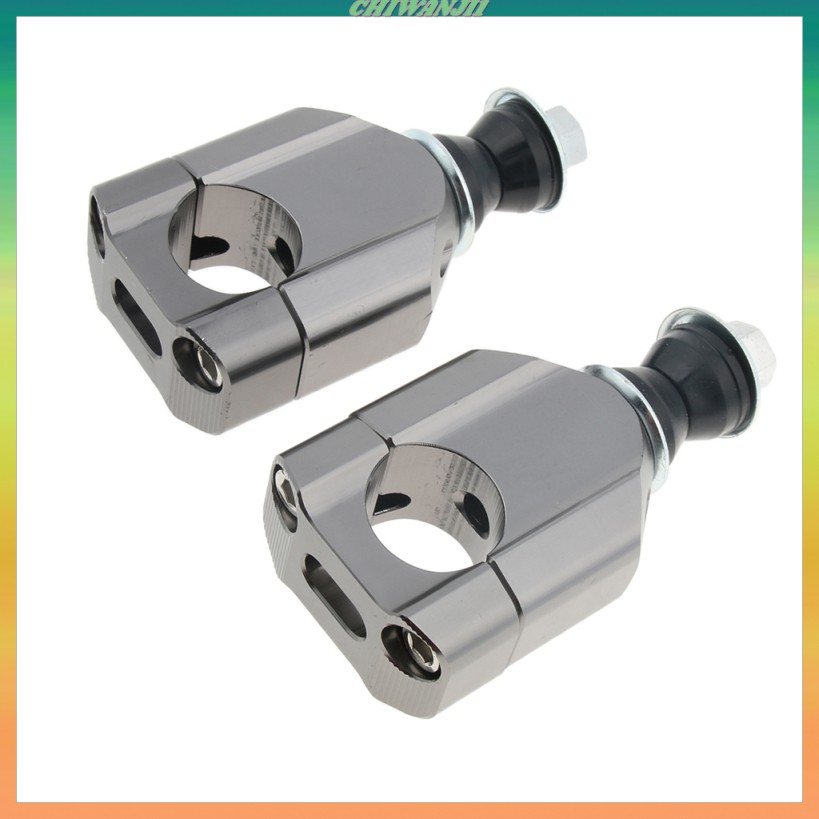 Bộ 2 kẹp gắn tay lái xe mô tô 28MM 1 1/8  chất lượng cao