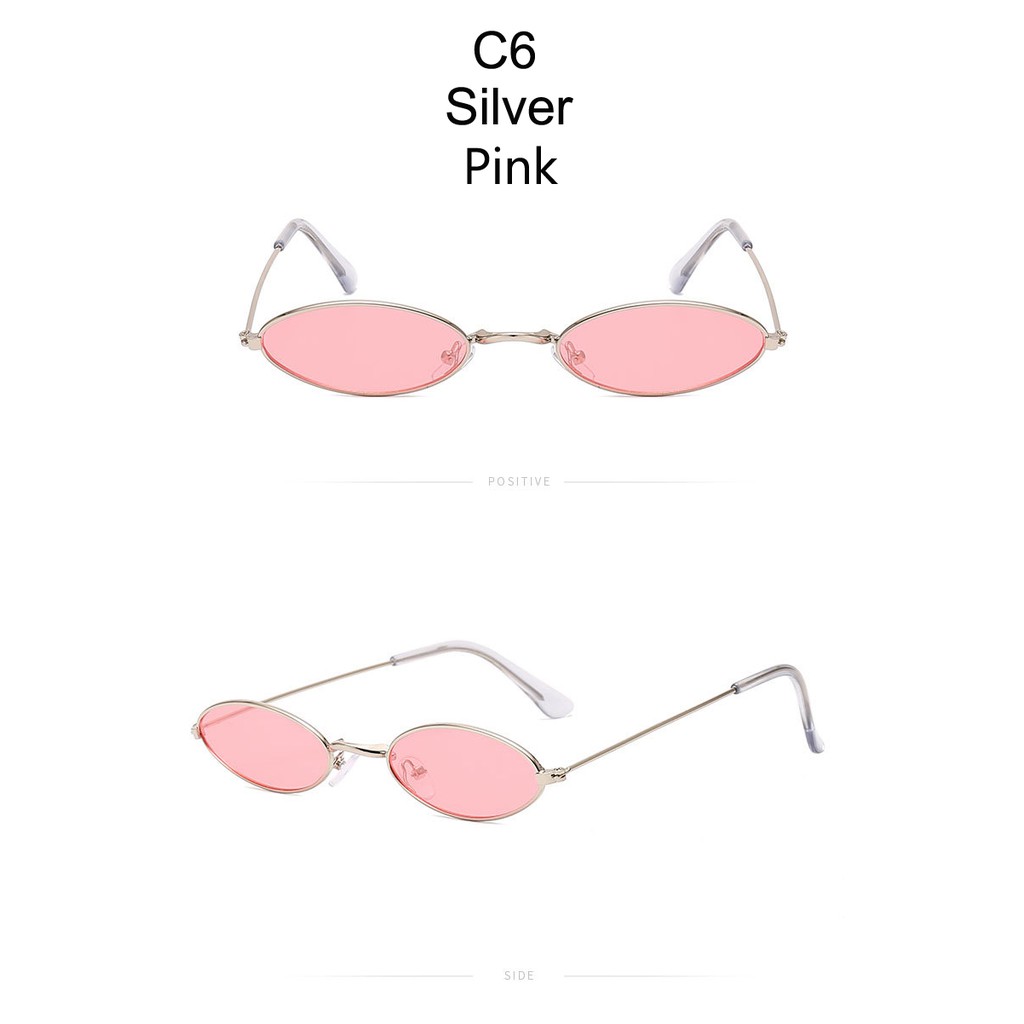 Kính mát SAMJUNE gọng kim loại phong cách retro năng động cao cấp