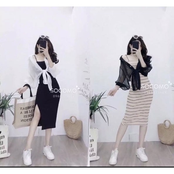 [ RẺ VÔ ĐỊCH ] Áo sơ mi vải voan thắt eo xinh U24112 hình thật