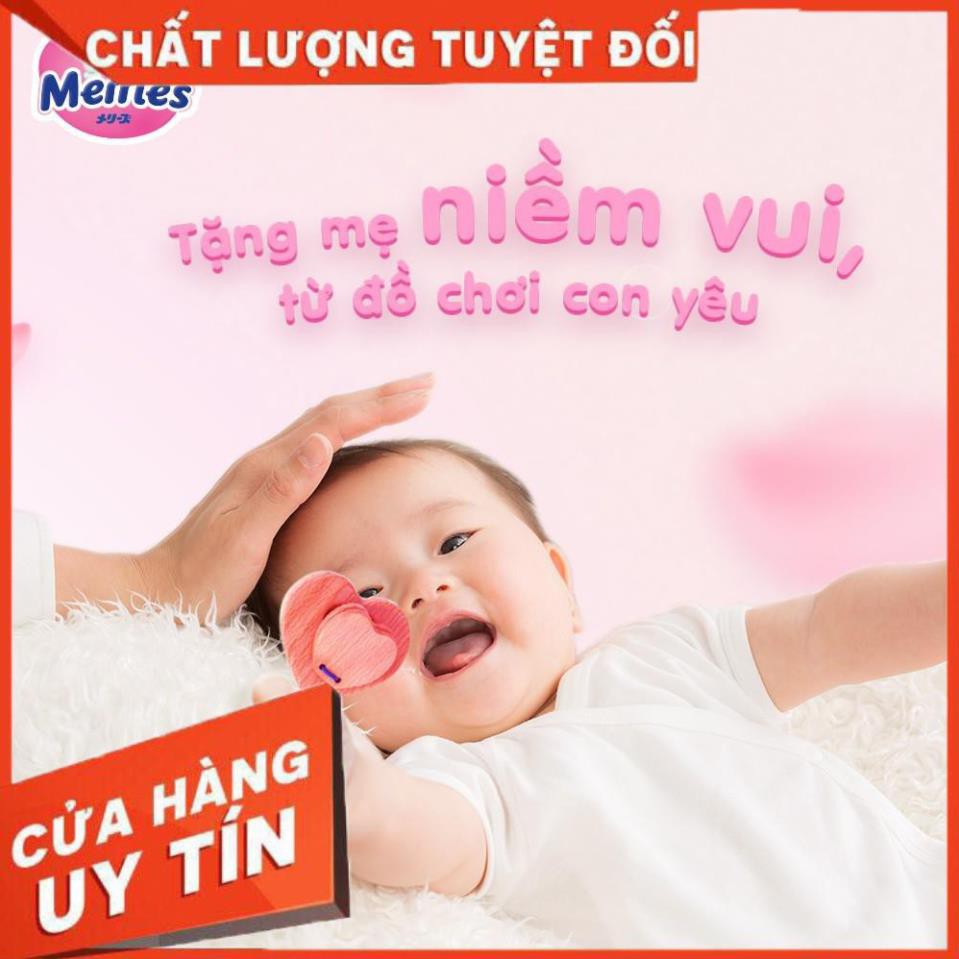 Bỉm Meries dán cộng miếng size L 58 -58 miếng ( + 4 miếng) (cho bé từ 9-14 kg)