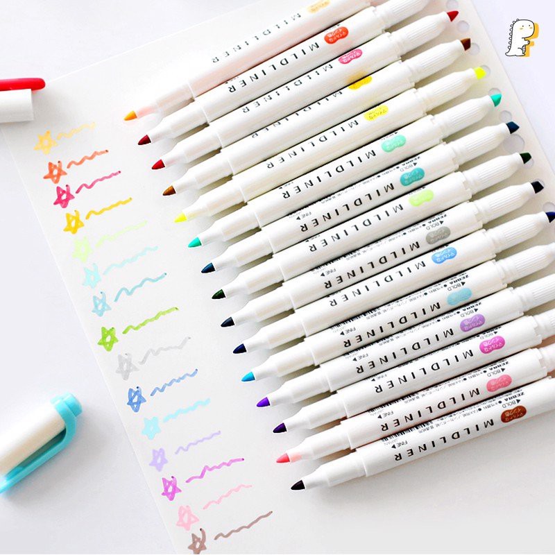 [MC020101] Một Bút highlight 2 đầu Mildliner