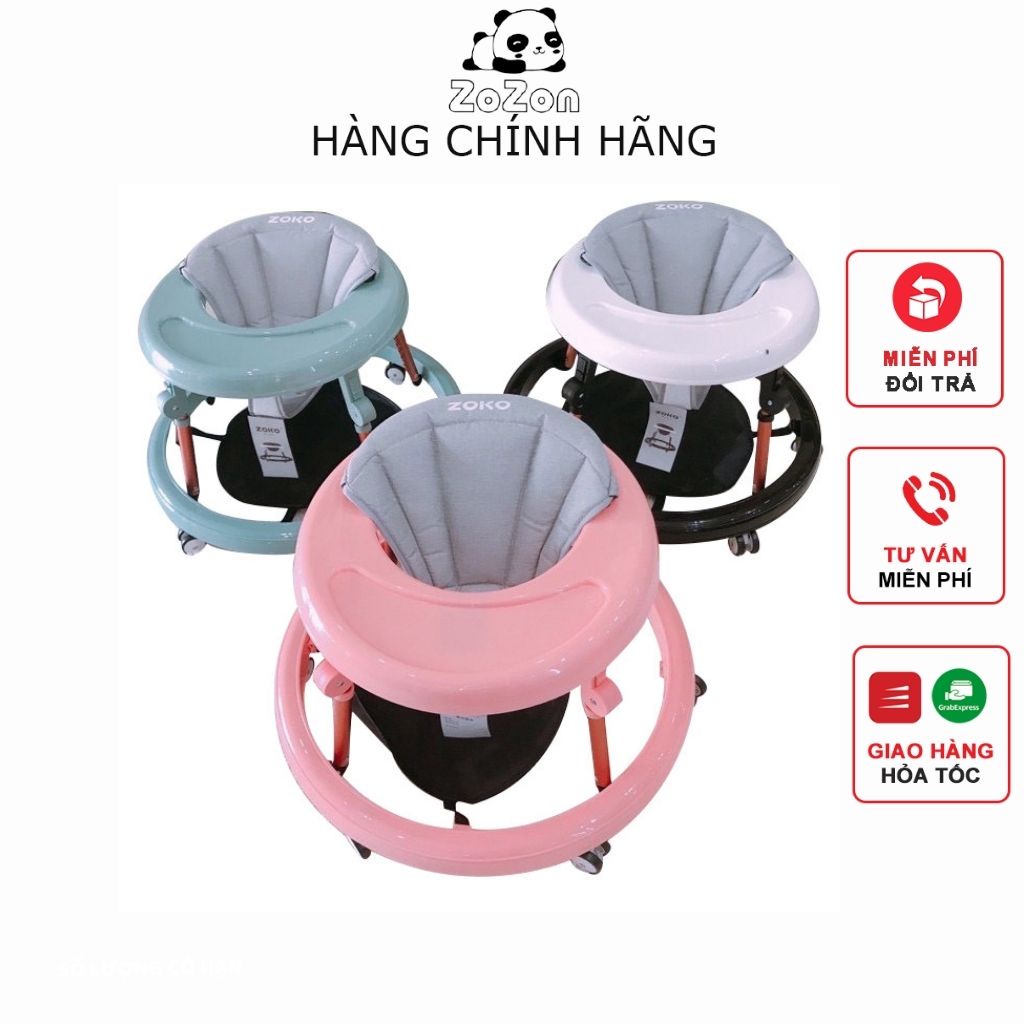 ●∈Xe tròn tập đi cho bé zoko, đa năng trẻ em xuất nhật mẫu mới nhất 2021 hàng chính hãng bảo hành 12 tháng