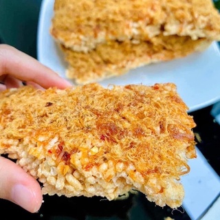 Cơm cháy bể chà bông - 1 kg siêu ngon, siêu nhiều chà bông