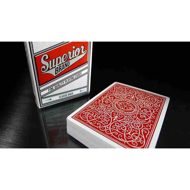 Bài ảo thuật : Superior Invisible (Red) Playing Cards