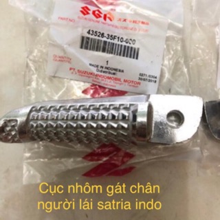 Gác chân nhôm người lái Satria / Raider fi nhập khẩu suzuki indo 100%