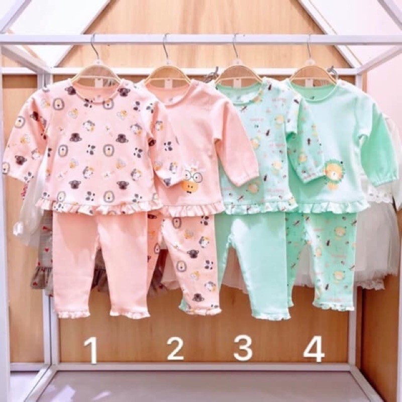 Bộ cúc vai dài tay mùa đông