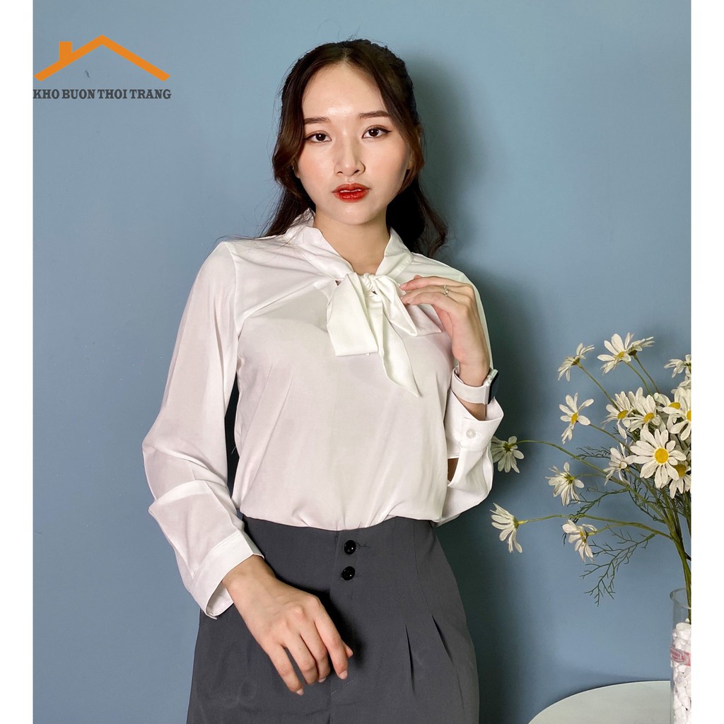 ÁO SƠ MI NỮ THƯ KÍ KIM SIÊU HOT | áo sơ mi nữ ( kèm Ảnh thật) | BigBuy360 - bigbuy360.vn