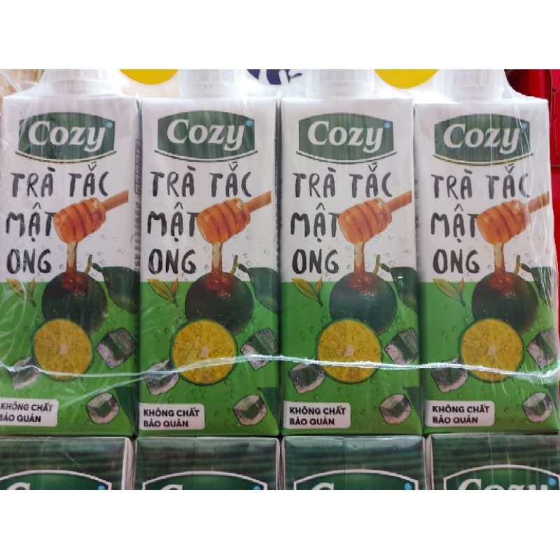 Trà Đào Sả - Trà tắc Mật Ong - Trà Vải 1 thung 24 hộp.