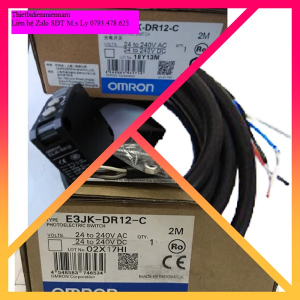 Cảm biến quang Omron E3JK-DR12-C
