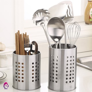 Ống đựng muỗng đũa bằng thép không gỉ đa năng