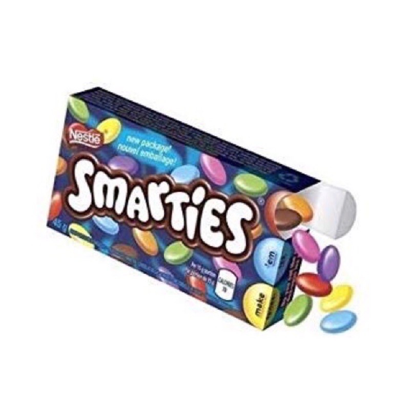 Smarties Socola 50g kẹo trái cây date 2023-[FREE SHIP] TỪ ĐƠN 50K, [Loại Đặc Biệt]